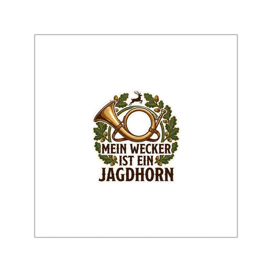 Sticker – Jagdhorn-Wecker