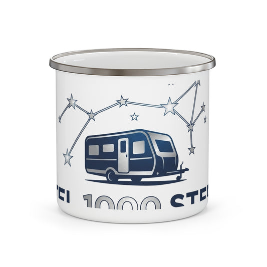 Emaille-Tasse – Hotel 1000 Sterne