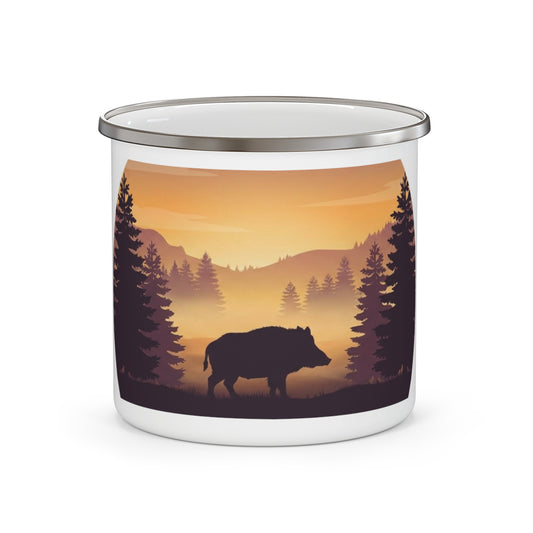 Emaille-Tasse – Ansitz-Romantik
