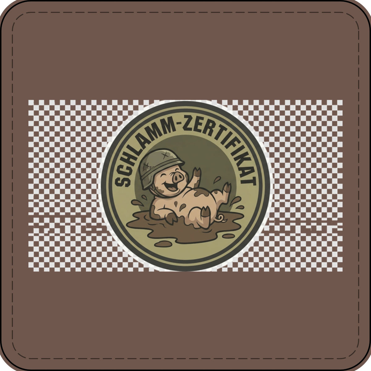 Aufnäher – Schlamm-Zertifikat