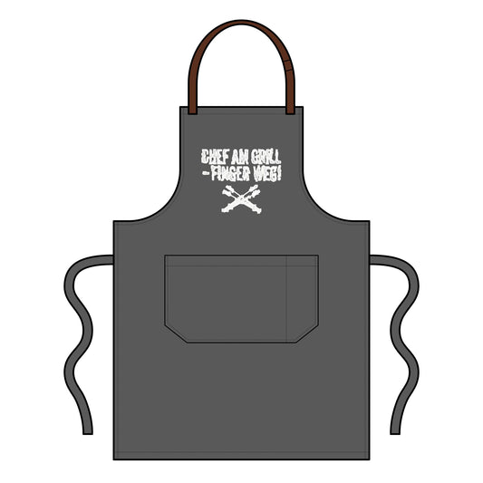 Grillschürze – Chef am Grill