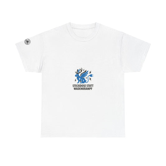 T-Shirt – Steckdose statt Wadenkrampf