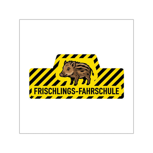 Sticker – Frischlings-Fahrschule