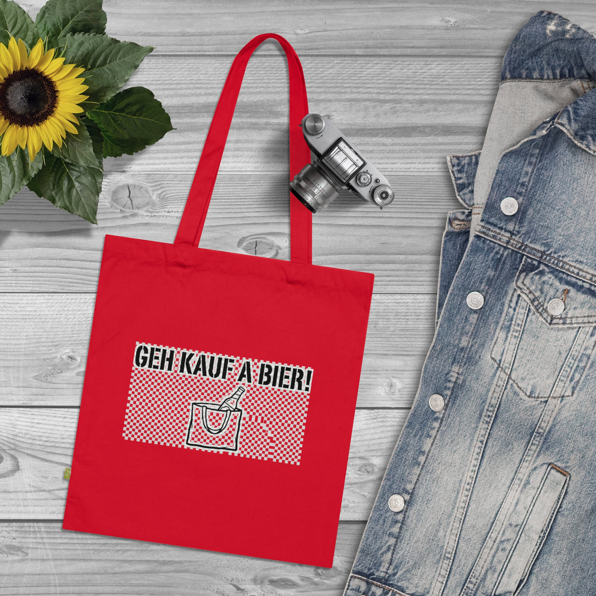 Stoffbeutel – Geh kauf a Bier!