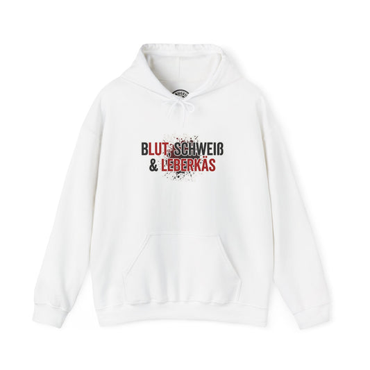 Hoodie – Blut Schweiß Leberkäs