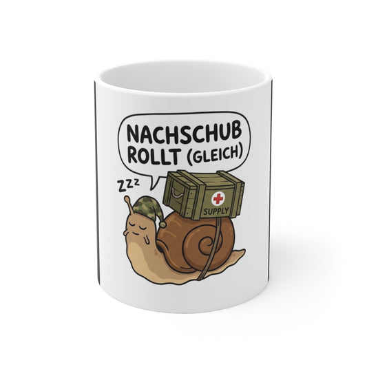 Tasse – Nachschub rollt (gleich)