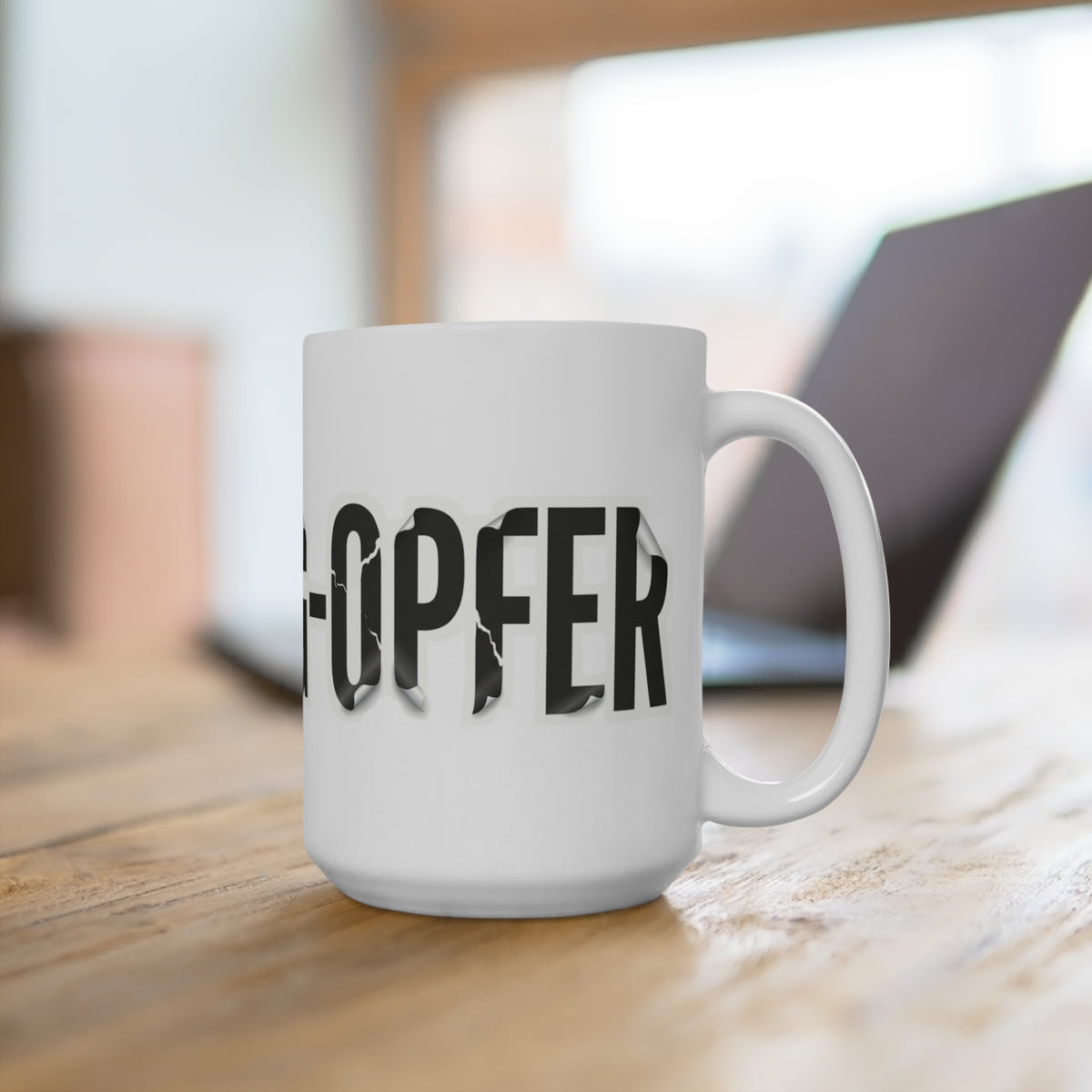 Tasse – Warping-Opfer