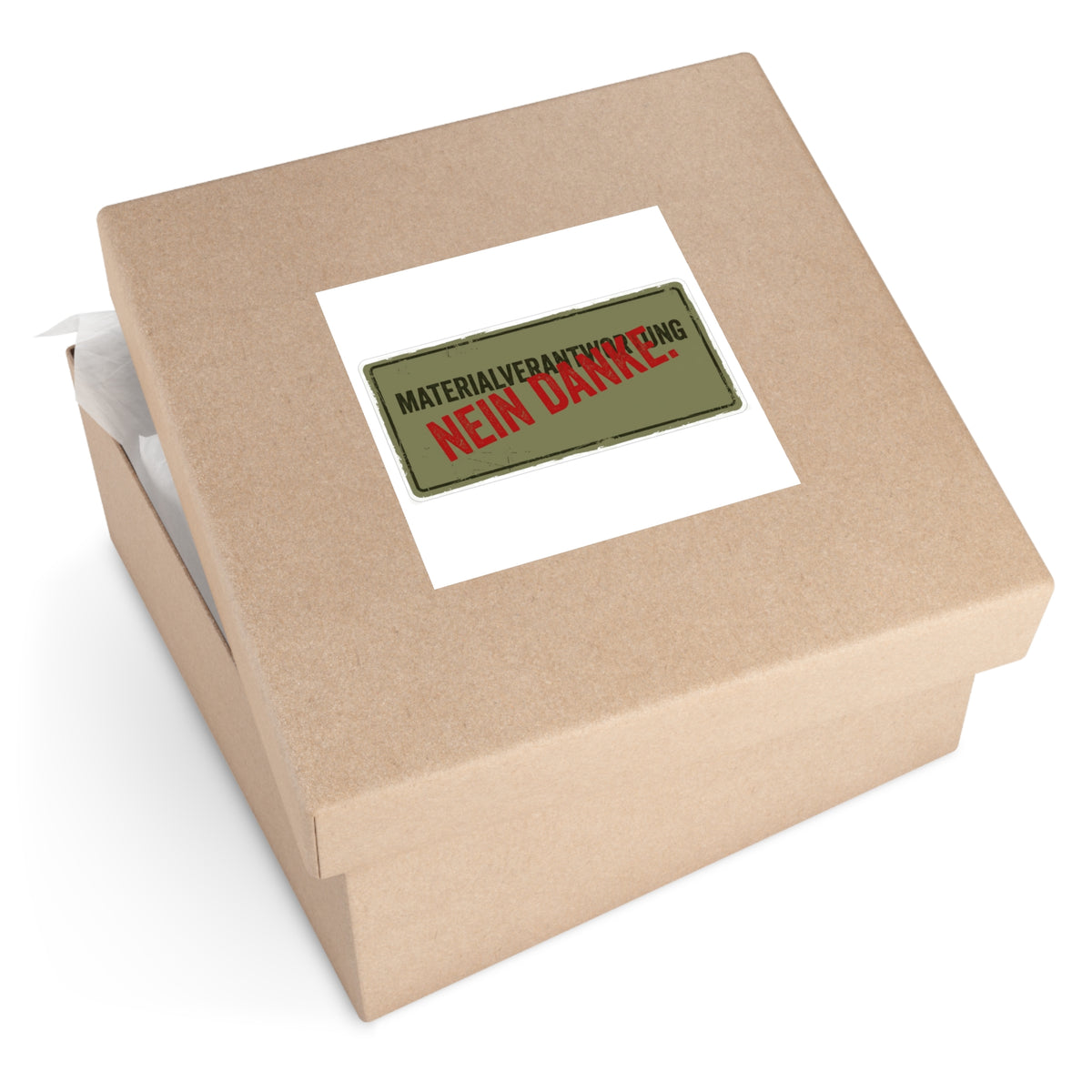 Sticker – Materialverantwortung