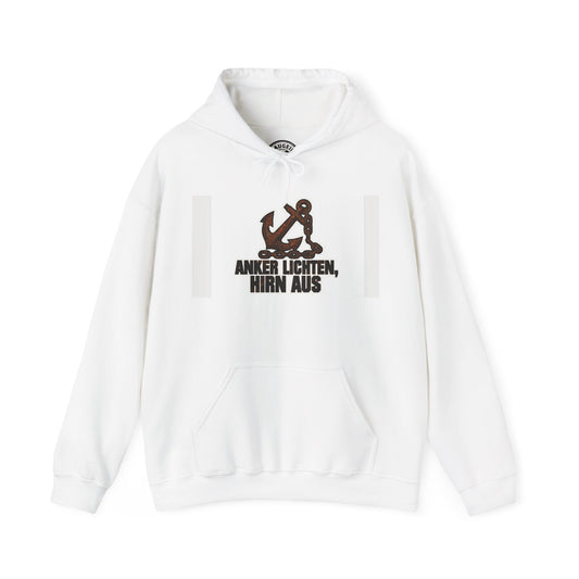 Hoodie – Anker lichten, Hirn aus