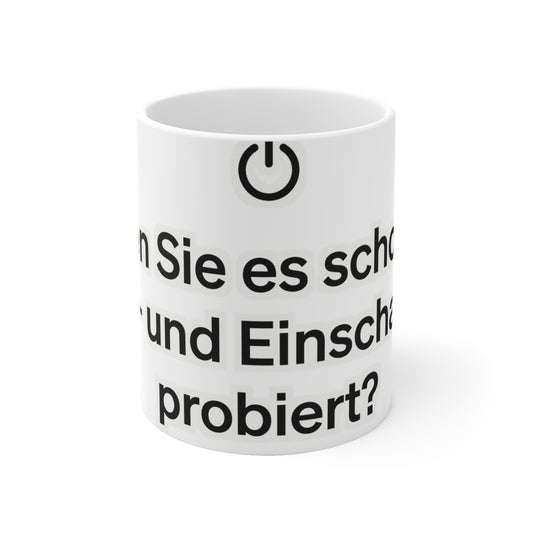 Kaffeetasse – Aus- & Einschalten
