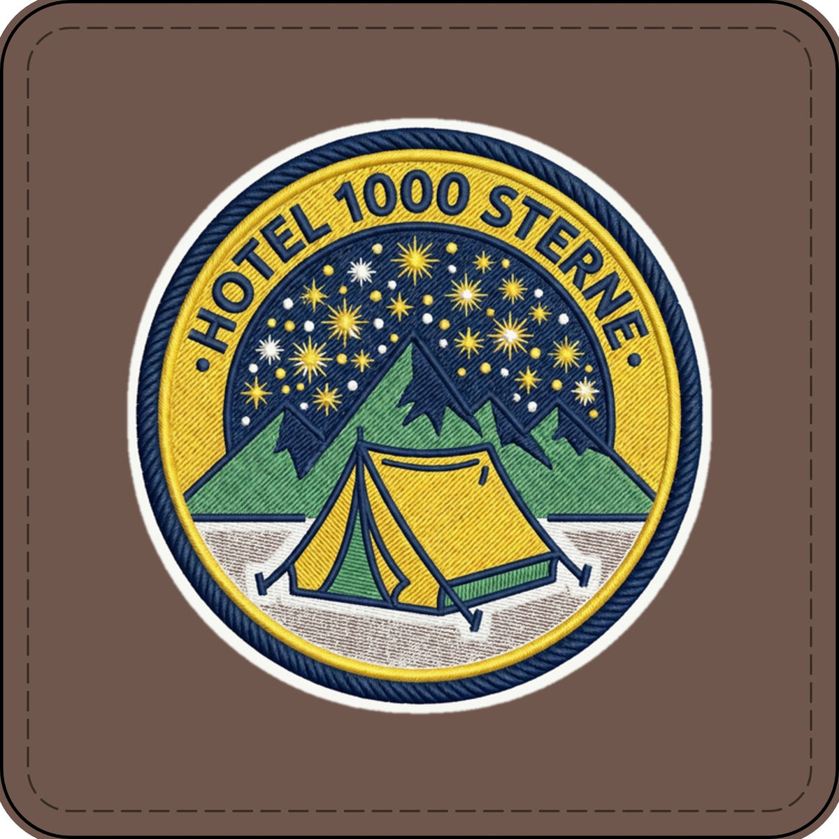 Aufnäher – Hotel 1000 Sterne