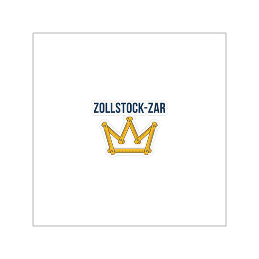 Sticker – Zollstock-Zar