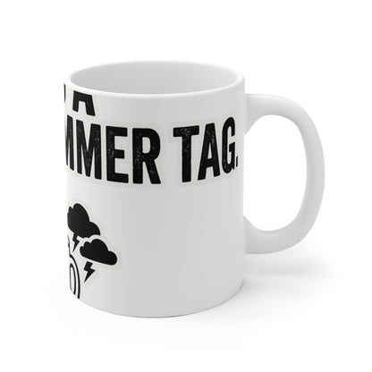 Büro-Tasse – A so a saudummer Tag