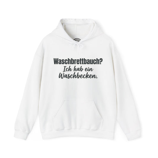 Hoodie – Waschbecken Bauch