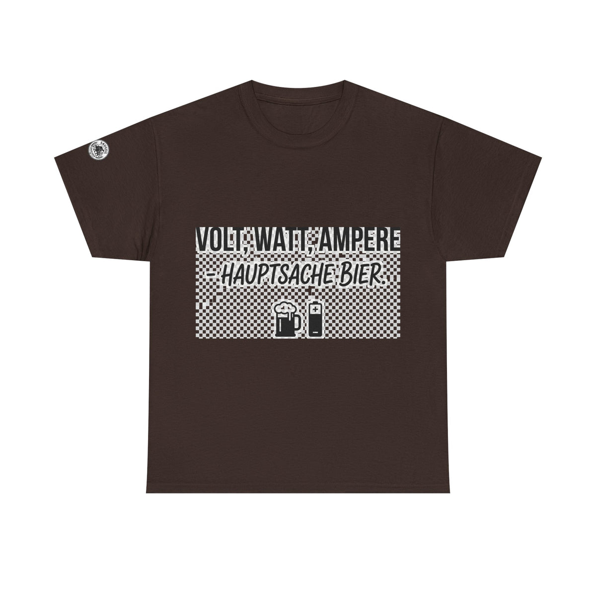 T-Shirt – Volt Watt Ampere Bier