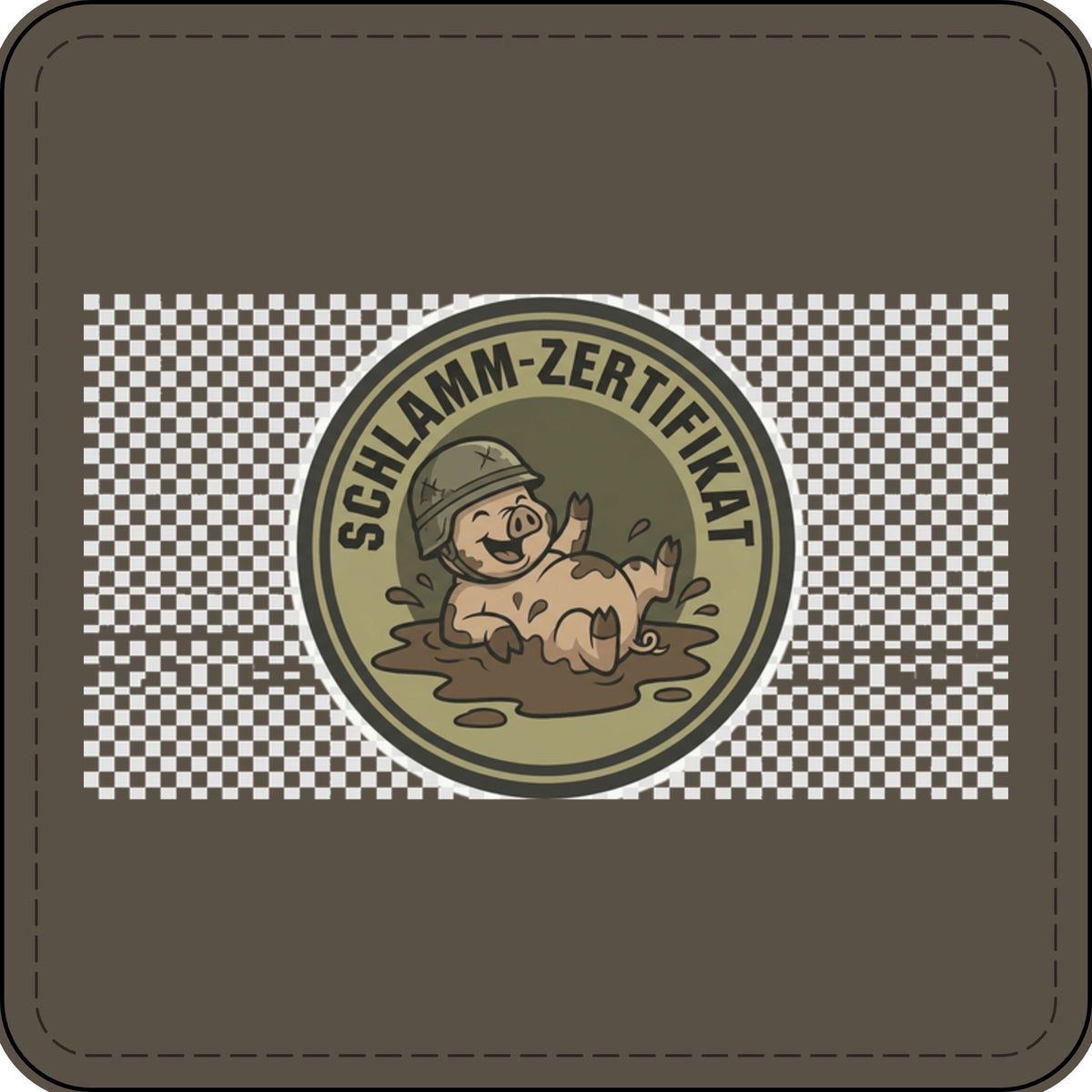 Aufnäher – Schlamm-Zertifikat