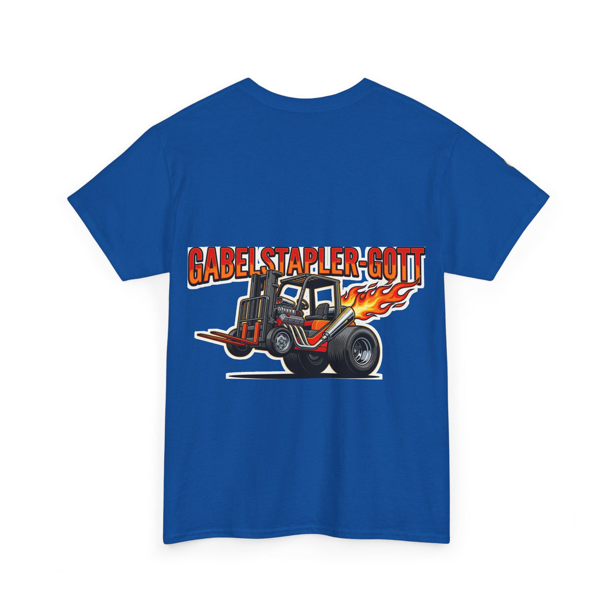 T-Shirt – Gabelstapler-Gott