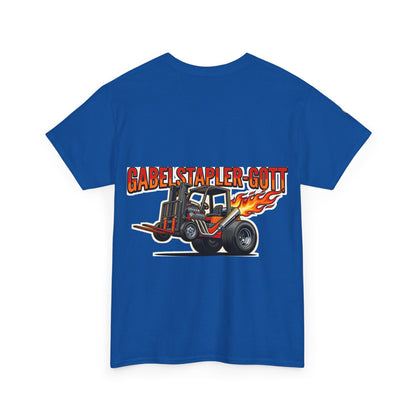 T-Shirt – Gabelstapler-Gott
