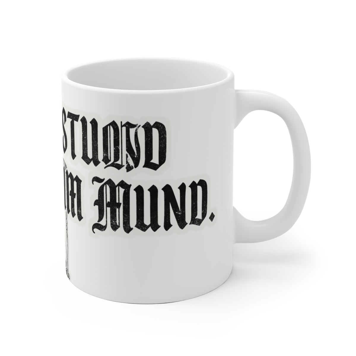 Kaffeebecher – Morgenstund hat Staub im Mund