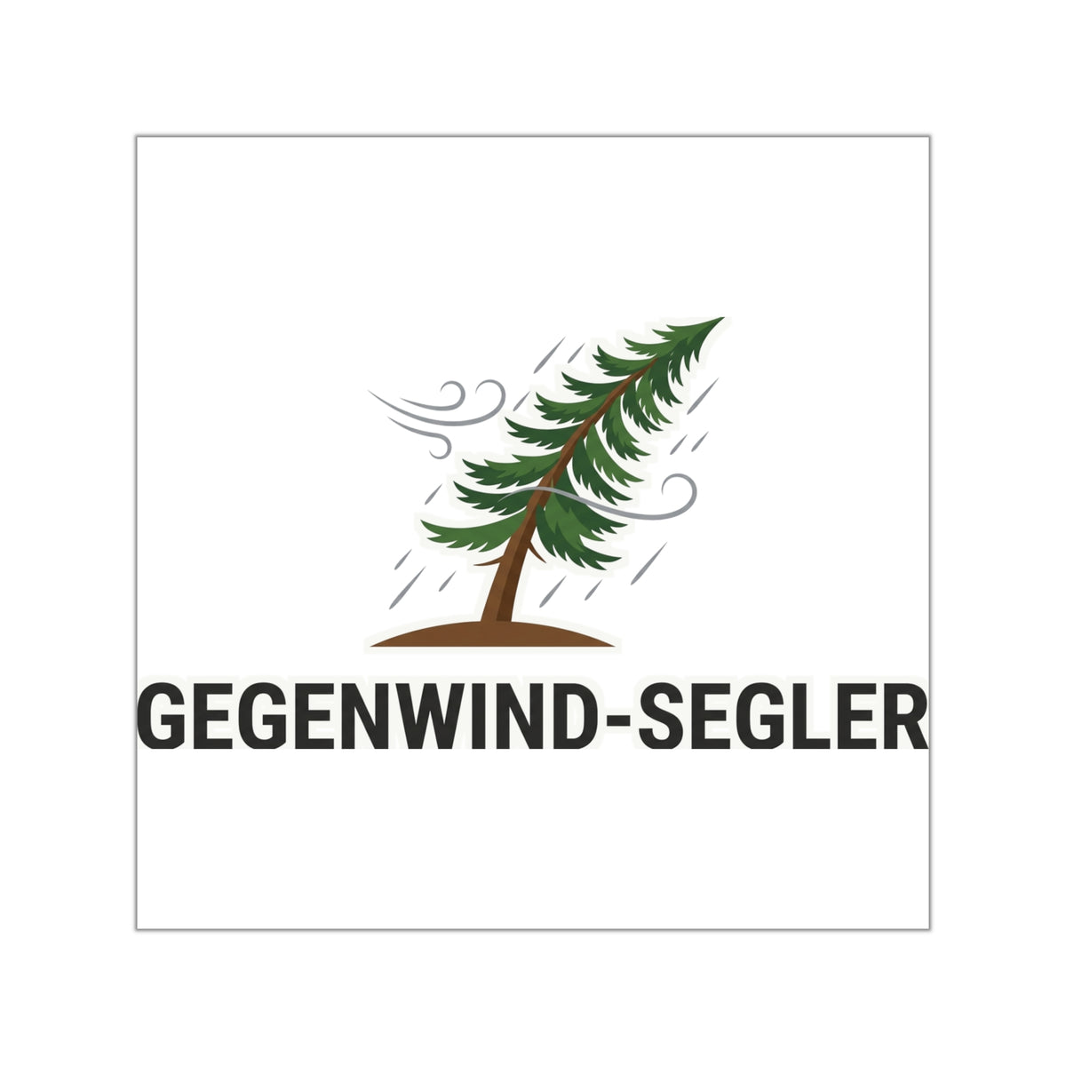 Sticker – Gegenwind-Segler