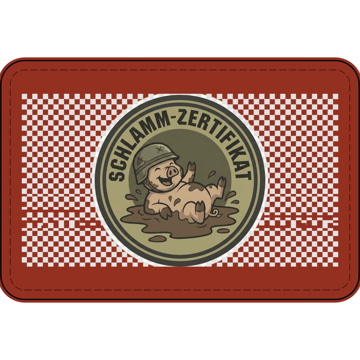 Aufnäher – Schlamm-Zertifikat