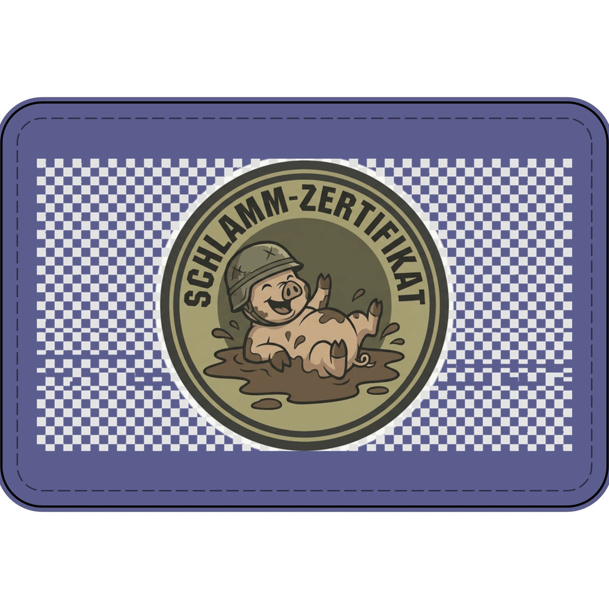 Aufnäher – Schlamm-Zertifikat