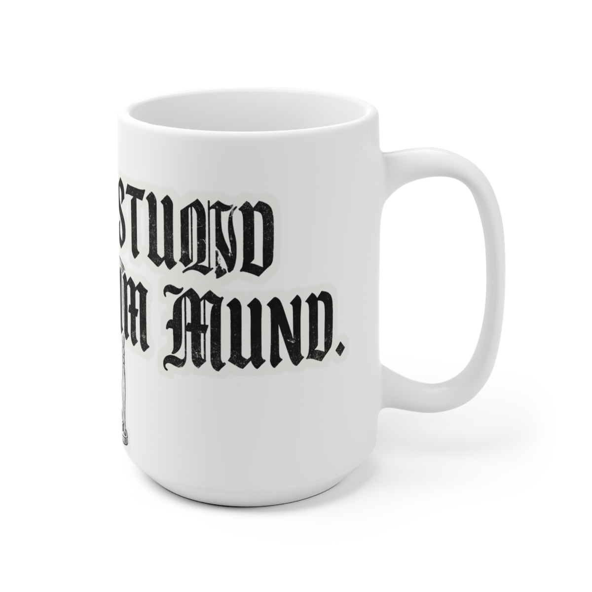 Kaffeebecher – Morgenstund hat Staub im Mund