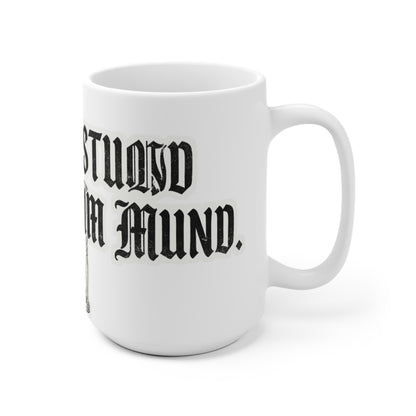 Kaffeebecher – Morgenstund hat Staub im Mund