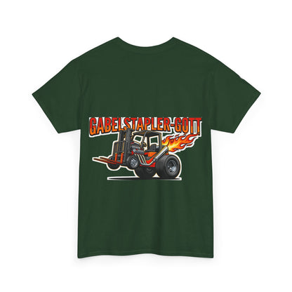 T-Shirt – Gabelstapler-Gott
