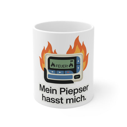 Tasse – Piepser hasst mich