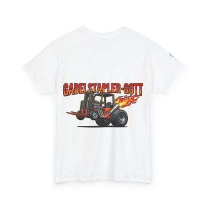 T-Shirt – Gabelstapler-Gott