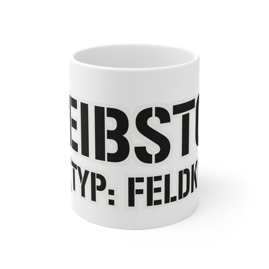 Tasse – Treibstoff Feldküchen-Kaffee