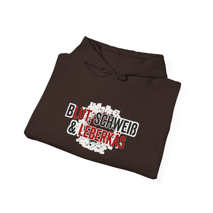 Hoodie – Blut Schweiß Leberkäs