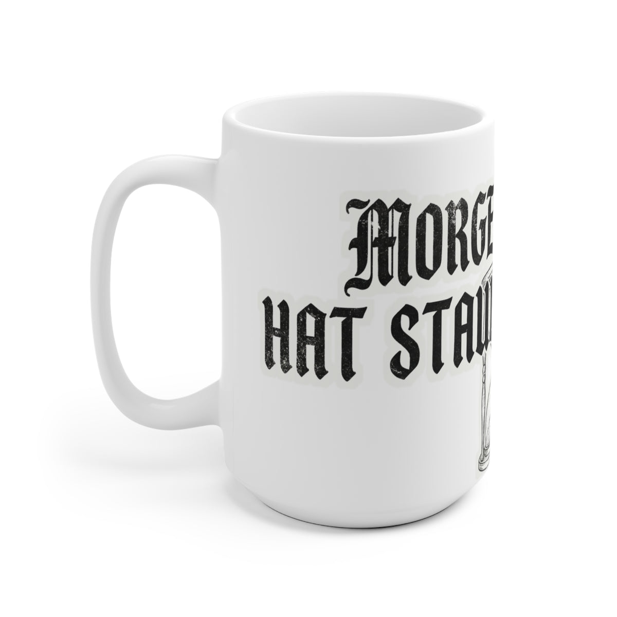 Kaffeebecher – Morgenstund hat Staub im Mund
