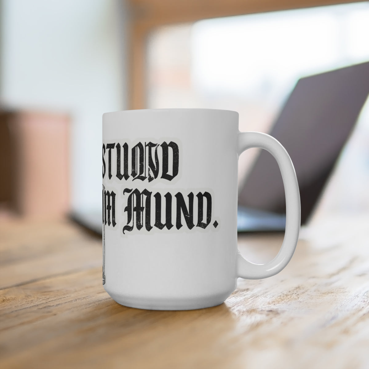 Kaffeebecher – Morgenstund hat Staub im Mund