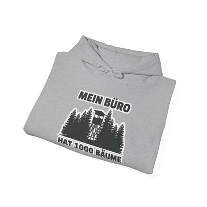 Hoodie – Büro im Wald