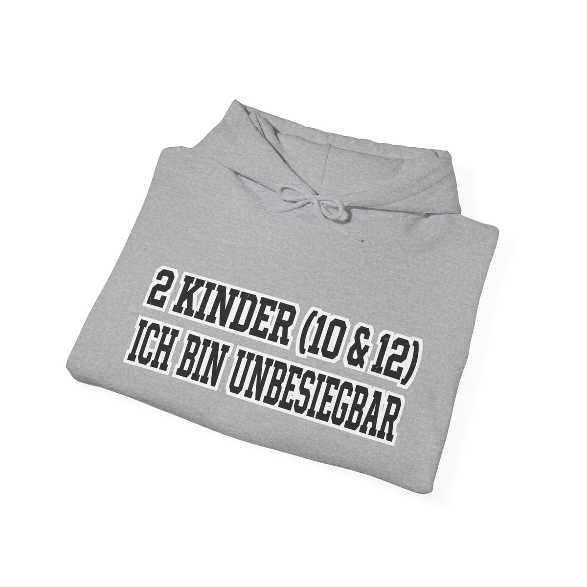 Hoodie – 2 Kinder (10 & 12) - Unbesiegbar
