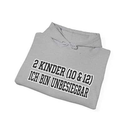 Hoodie – 2 Kinder (10 & 12) - Unbesiegbar