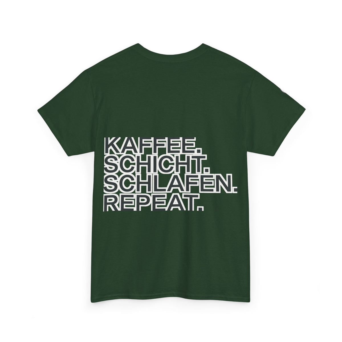 T-Shirt – Kaffee. Schicht. Schlafen