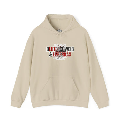 Hoodie – Blut Schweiß Leberkäs