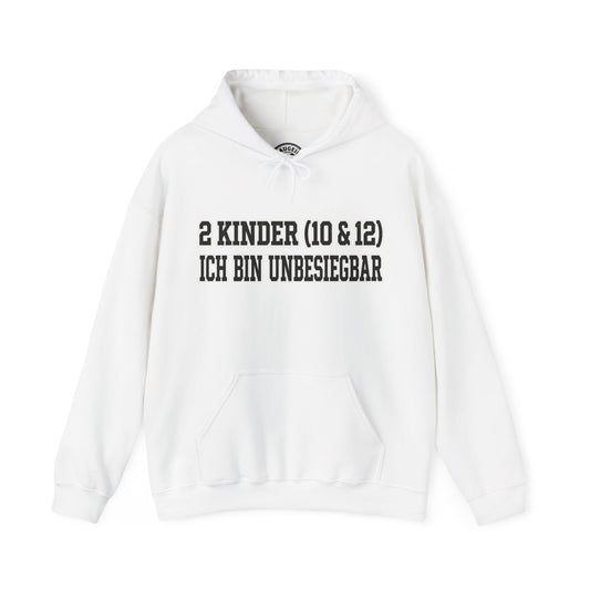 Hoodie – 2 Kinder (10 & 12) - Unbesiegbar
