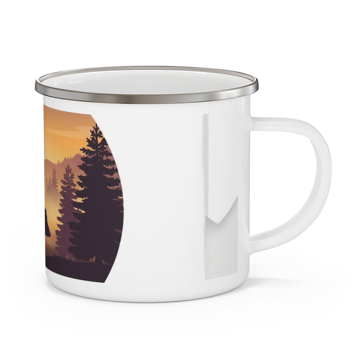 Emaille-Tasse – Ansitz-Romantik