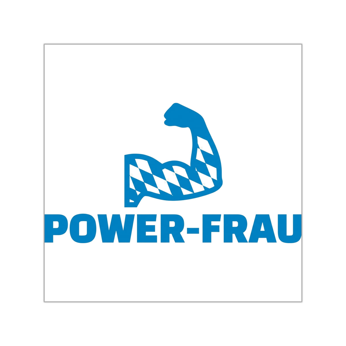 Sticker – Power-Frau