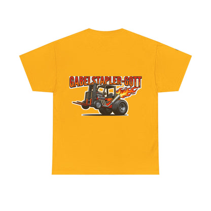 T-Shirt – Gabelstapler-Gott