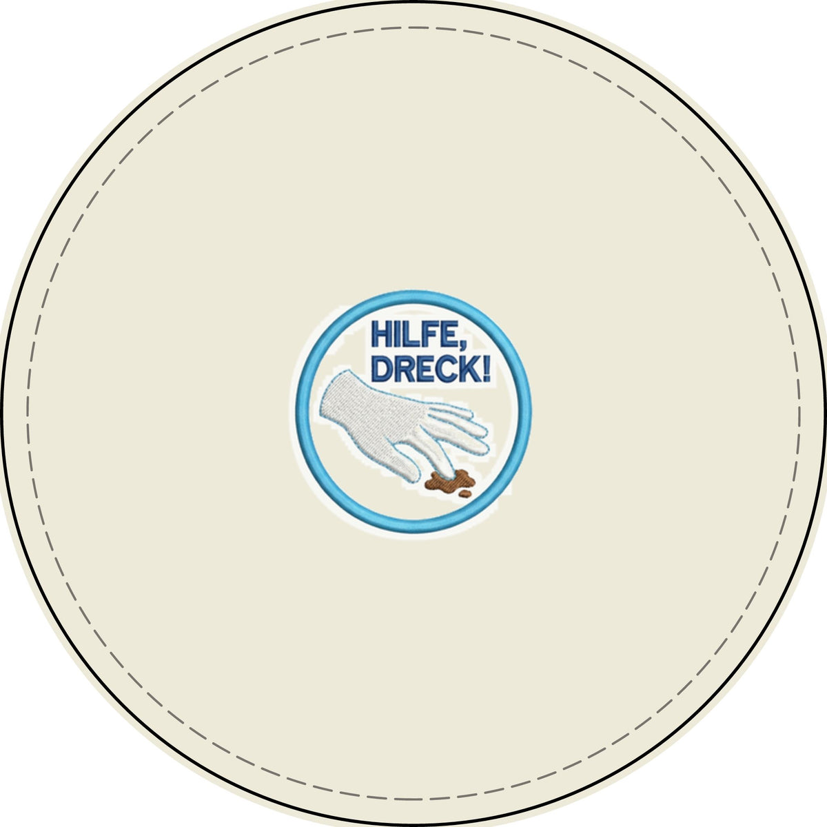 Aufnäher – Hilfe, Dreck!