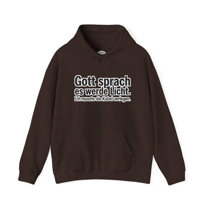 Hoodie – Gott sprach Licht
