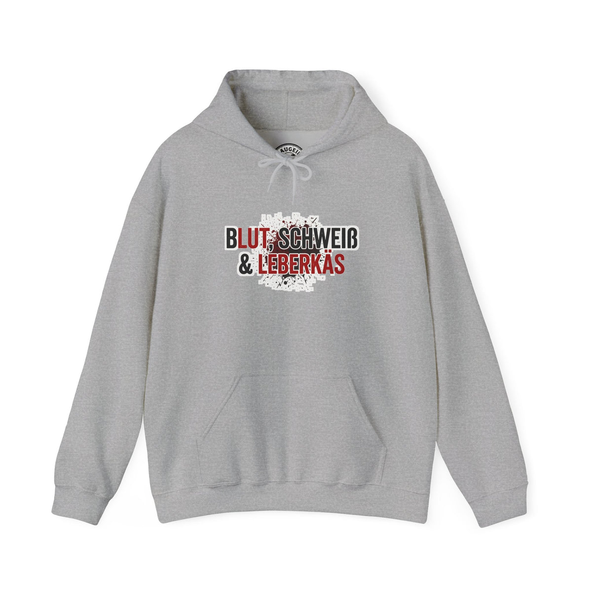 Hoodie – Blut Schweiß Leberkäs