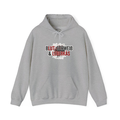 Hoodie – Blut Schweiß Leberkäs