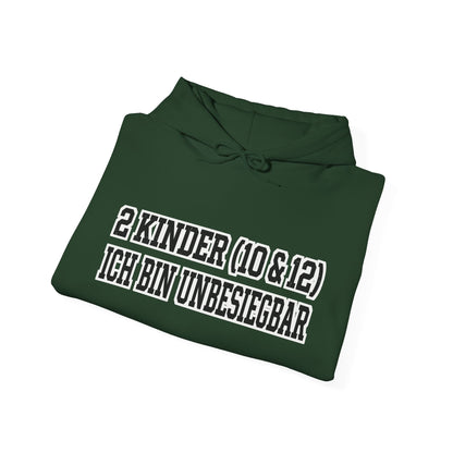 Hoodie – 2 Kinder (10 & 12) - Unbesiegbar