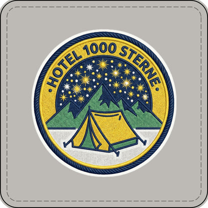 Aufnäher – Hotel 1000 Sterne